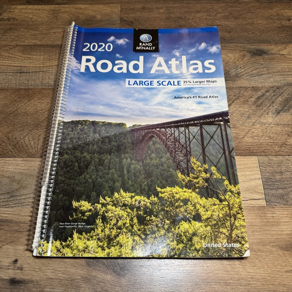 Rand Mcnally 2020 Road Atlas Large Scale by Rand McNally (2019, Trade Paperback)
